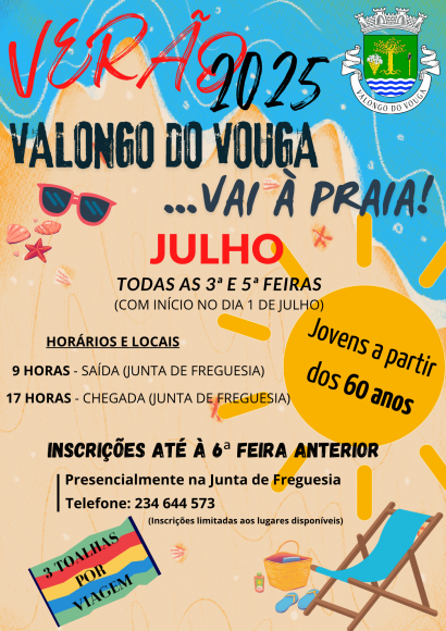 Valondo do Vouga vai à  Praia