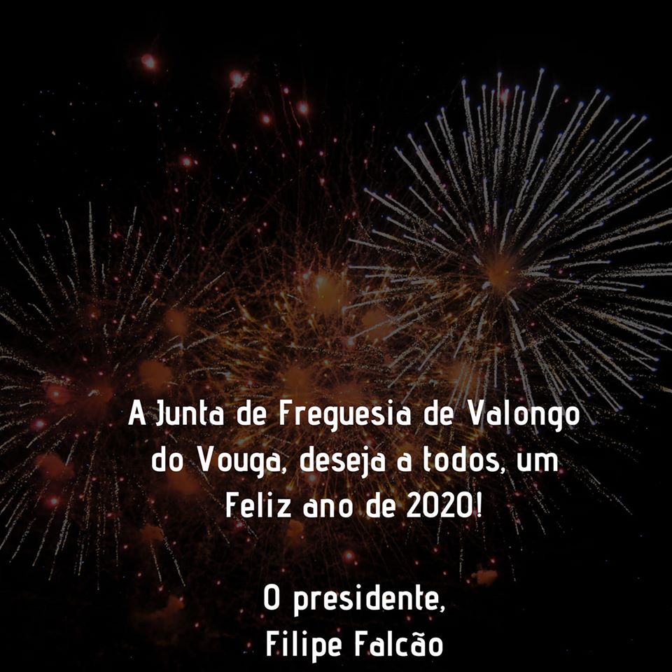 Feliz Ano de 2020