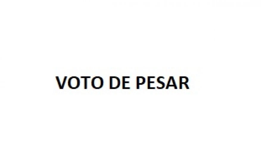 Voto de pesar