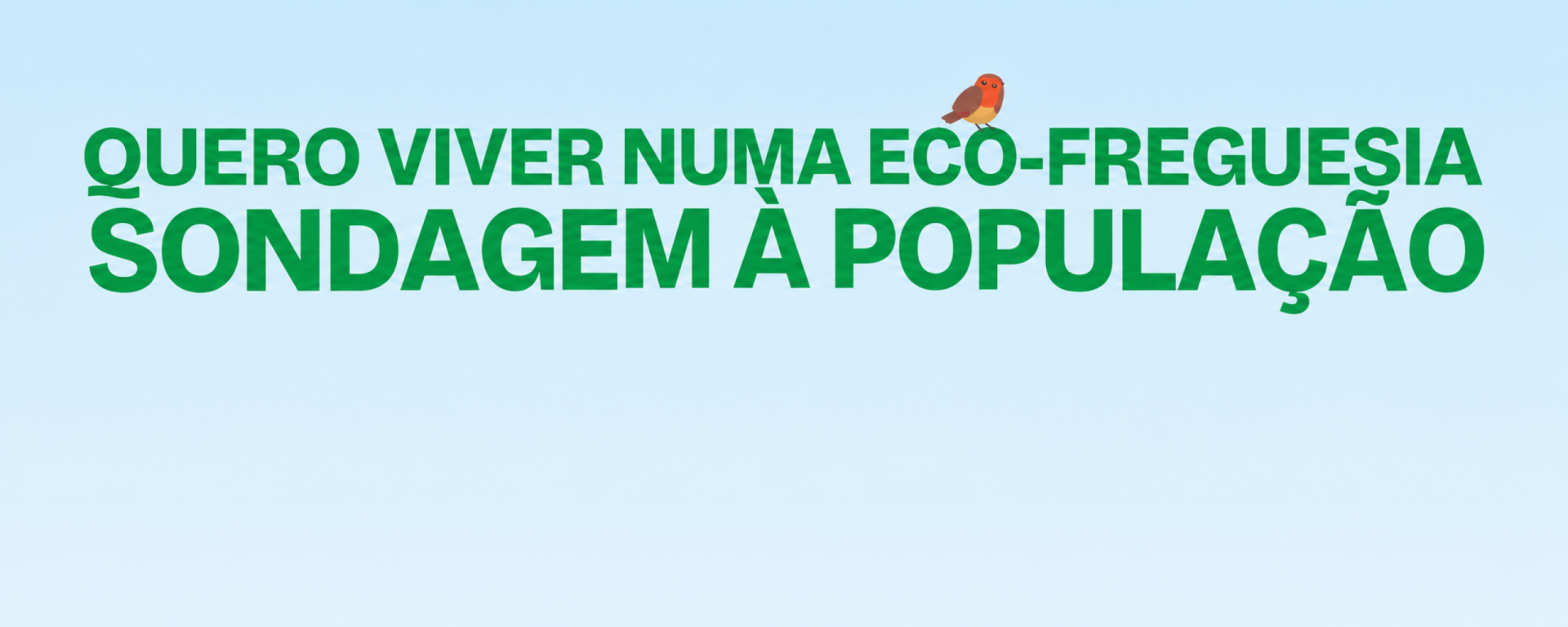 Valongo do Vouga convida a popula&ccedil;&atilde;o a participar na sondagem &laquo;Quero Viver numa Eco-Freguesia 2026/27&raquo;